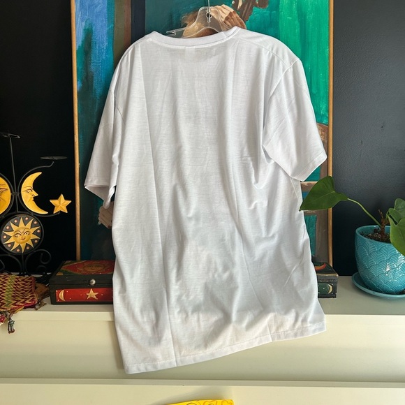 White Dragon Vietnam Graphic Tee 3XL Cotton Embroidered - Picture 5 of 11